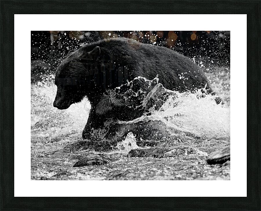 TSUNAMI Picture Frame print